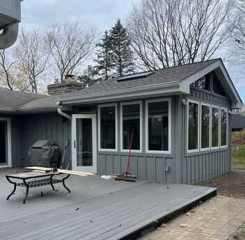 Sun Room Addition & Composite Deck in Ogden Dunes, IN (1)
